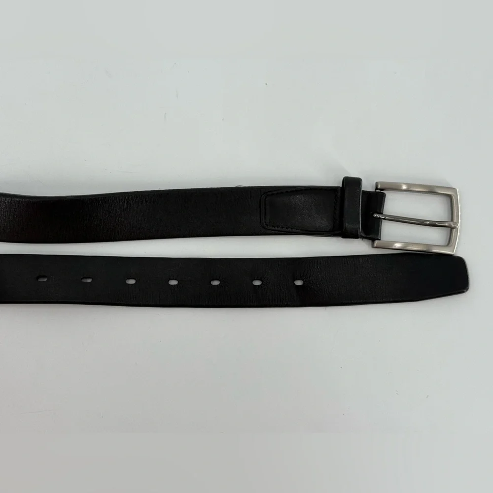 Perry Ellis Portfolio Black‎ Leather Belt 44